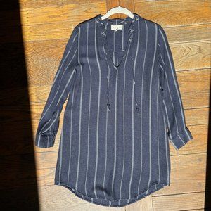 Anthro Cloth & Stone Striped Versify Tunic Dress